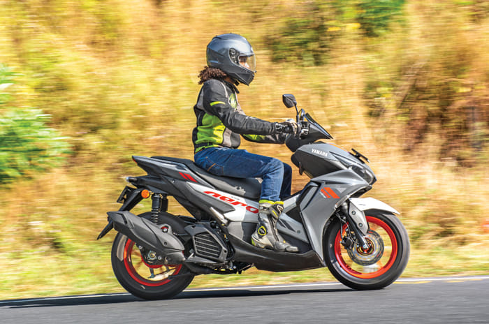 Yamaha Aerox 155 review, road test